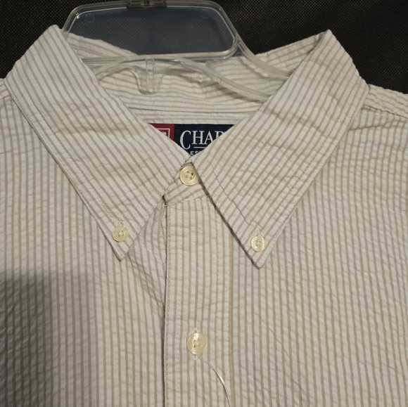 NEW Chaps shorts sleeve button down shirt. - Picture 4 of 4
